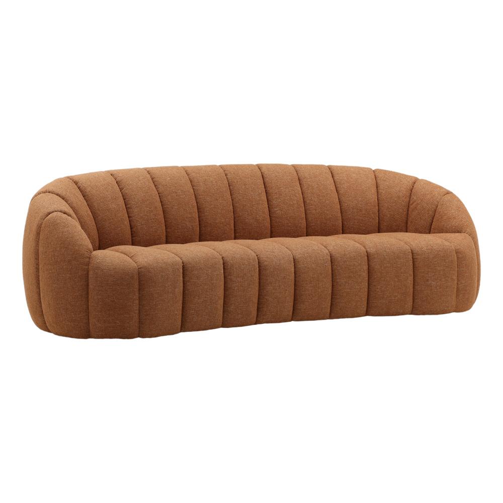Henry & Mason - Chantal Conversational Sofa in Ginger Basketweave Fabric - DV7693 veiw 1