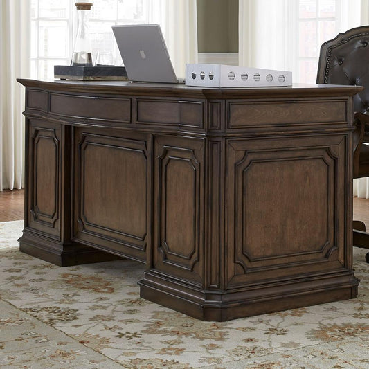 Henry & Mason - Charlotte Jr Executive Desk in Antique Toffee - AFA02860 view 1