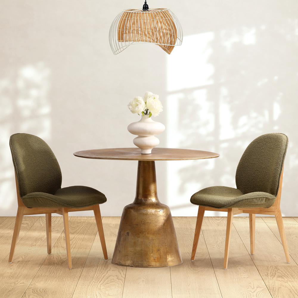 Henry & Mason - Chatworth Cast Aluminum 40in Round Dining Table - DV7813 veiw 5