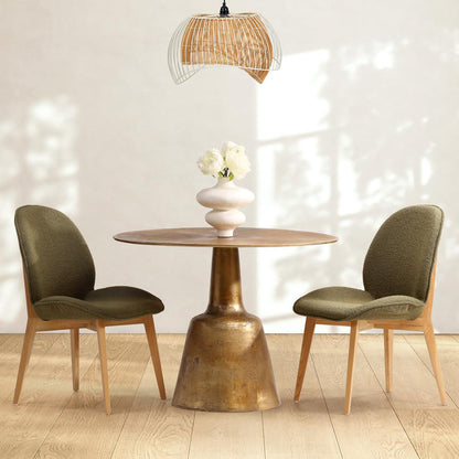 Henry & Mason - Chatworth Cast Aluminum 40in Round Dining Table - DV7813 veiw 5