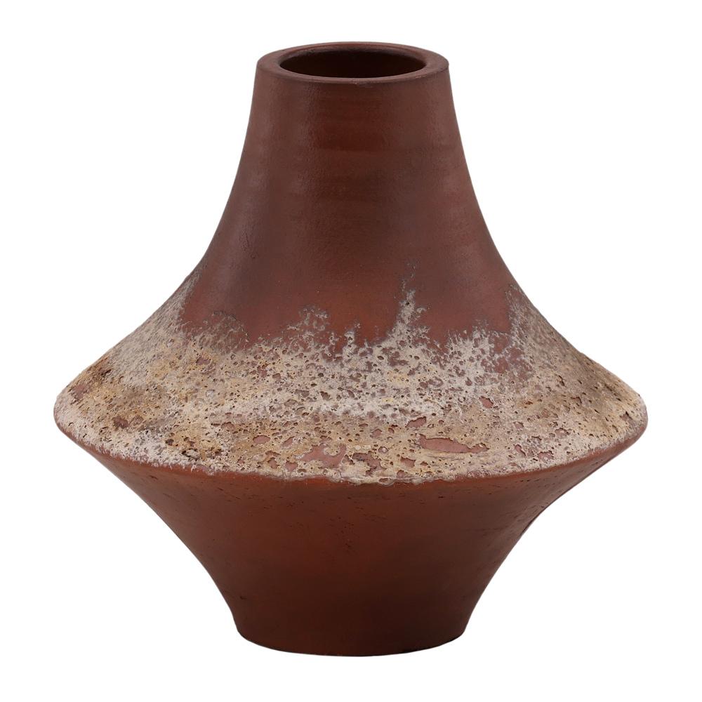 Henry & Mason - Chernok 12in Brown Terracotta Vase - DV7625 veiw 1