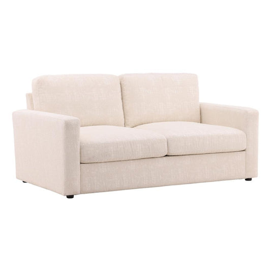 Henry & Mason - Chevvie 70in Hardwood Framed 2 Seat Sofa in Cream Performance Fabric - DV7476 veiw 1