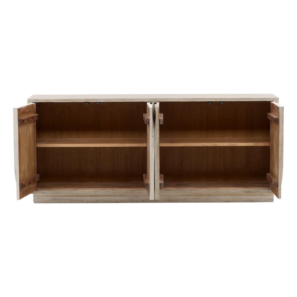 Henry & Mason - Cisnero Reclaimed Pine Wood Sideboard in Light Warm Wash Finish - DV7457 veiw 4