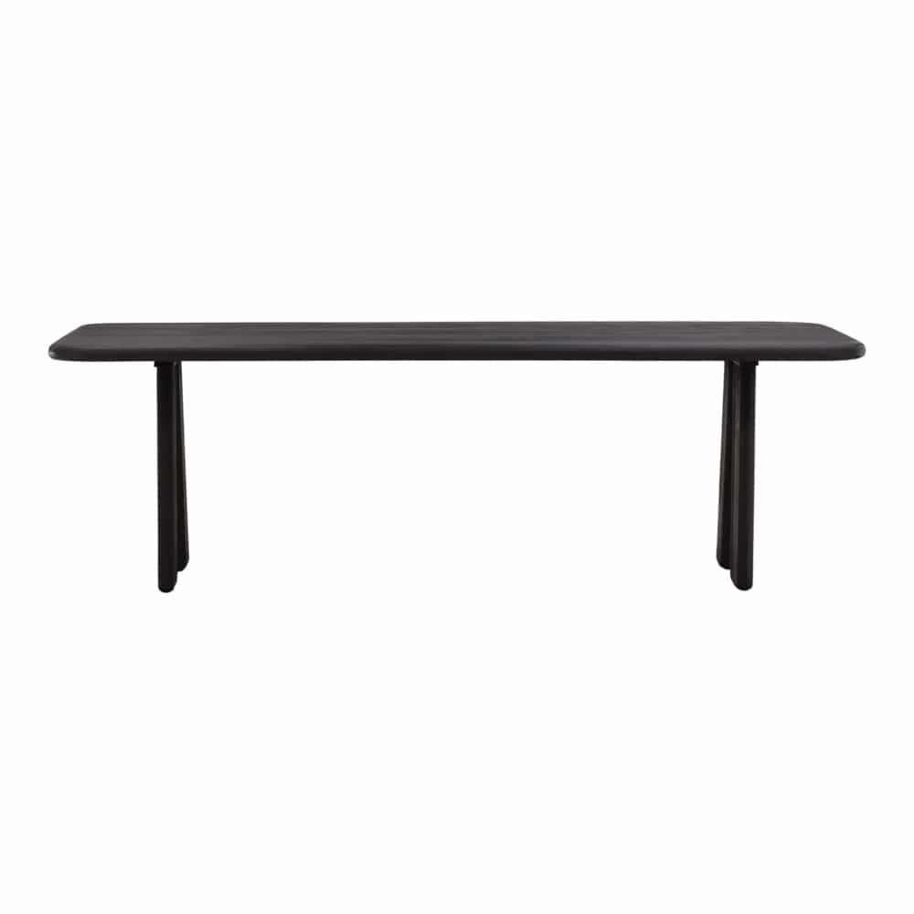 Henry & Mason - Clara 94.75in Dark Brown Mindi Wood Dining Table - DV7558 veiw 2