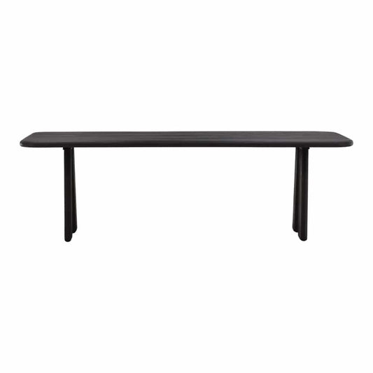 Henry & Mason - Clara 94.75in Dark Brown Mindi Wood Dining Table - DV7558 veiw 2