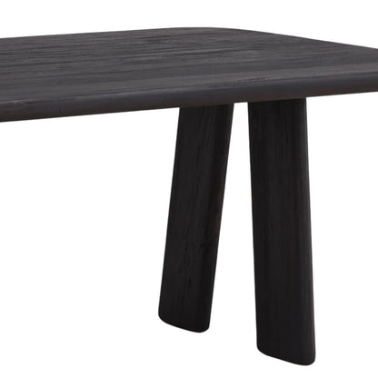 Henry & Mason - Clara 94.75in Dark Brown Mindi Wood Dining Table - DV7558 veiw 4