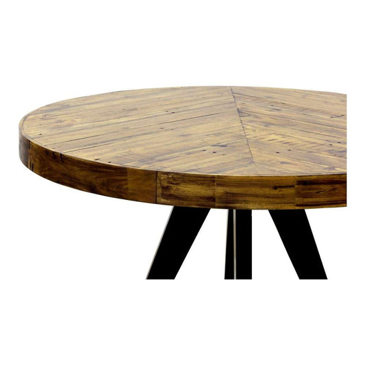 Henry & Mason - Clark Acacia Round Dining Table in Brown - ACA-849-BRO-DT-02 veiw 2