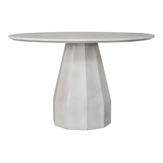 Henry & Mason - Cleo Outdoor Dining Tablen in Antique White - CLE-840-WHI-DT veiw 1
