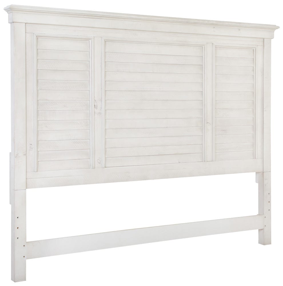 Henry & Mason  -  Coastal Birch Alabaster California King Shutter Panel Bed  - AFA01148 view 4