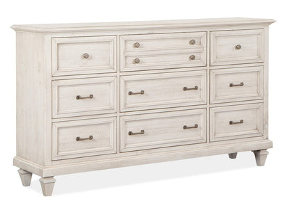 Henry & Mason  -  Coastal Birch Alabaster Drawer Dresser With Landscape Mirror  - AFA01150 view 4