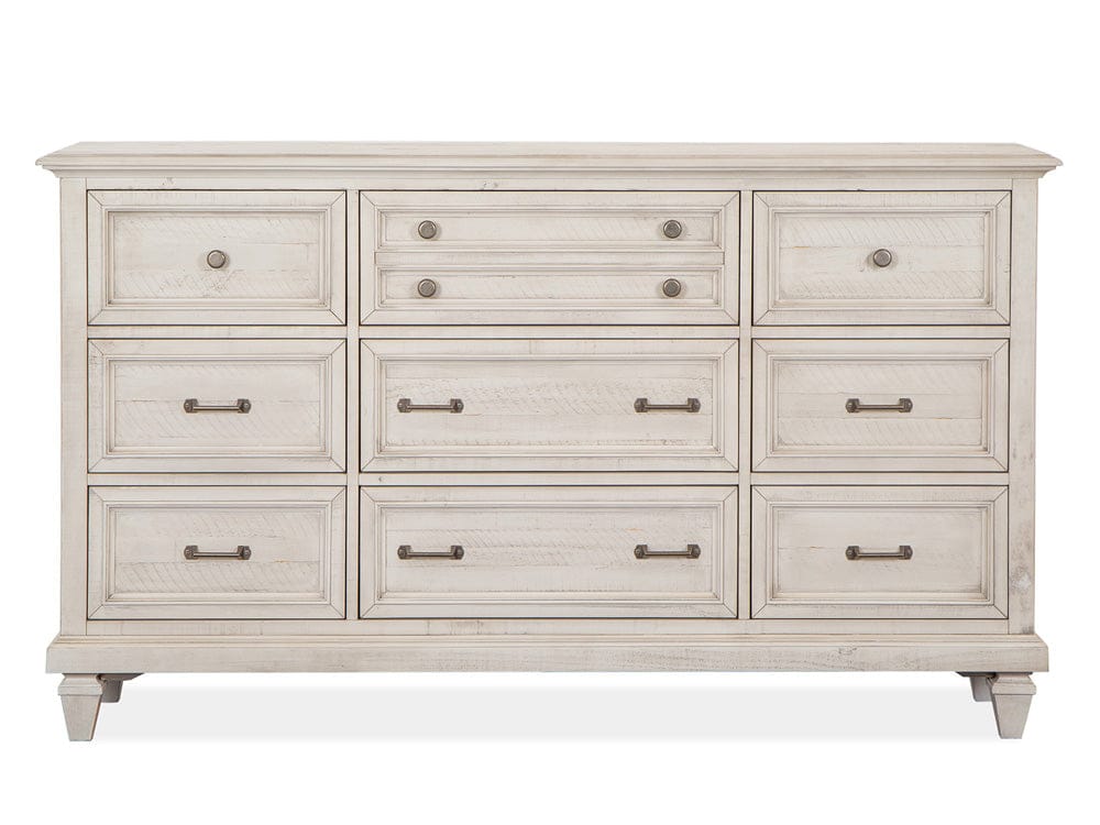 Henry & Mason  -  Coastal Birch Alabaster Drawer Dresser With Landscape Mirror  - AFA01150 view 5