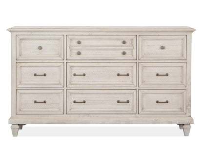 Henry & Mason  -  Coastal Birch Alabaster Drawer Dresser With Landscape Mirror  - AFA01150 view 5