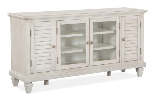 Henry & Mason  -  Coastal Birch Alabaster Small Console  - AFA01153 view 1