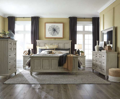 Henry & Mason - Coastal Birch Complete King Panel Bed - AFA00438 view 6