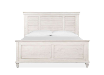 Henry & Mason - Coastal Birch Complete King Shutter Bed - AFA00439 view 4