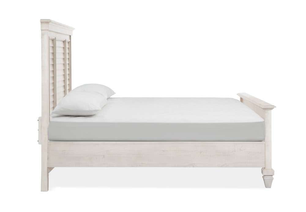 Henry & Mason - Coastal Birch Complete King Shutter Bed - AFA00439 view 5