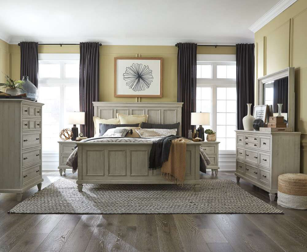 Henry & Mason - Coastal Birch Complete Queen Panel Bed - AFA00440 view 6