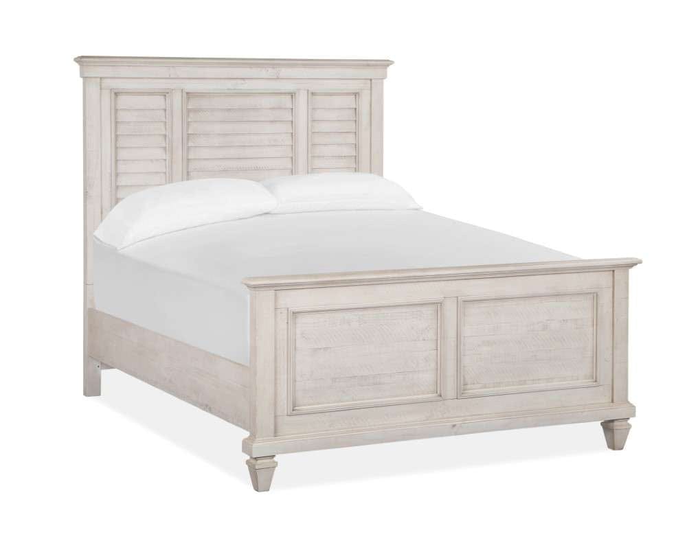 Henry & Mason - Coastal Birch Complete Queen Shutter Bed - AFA00441 view 1