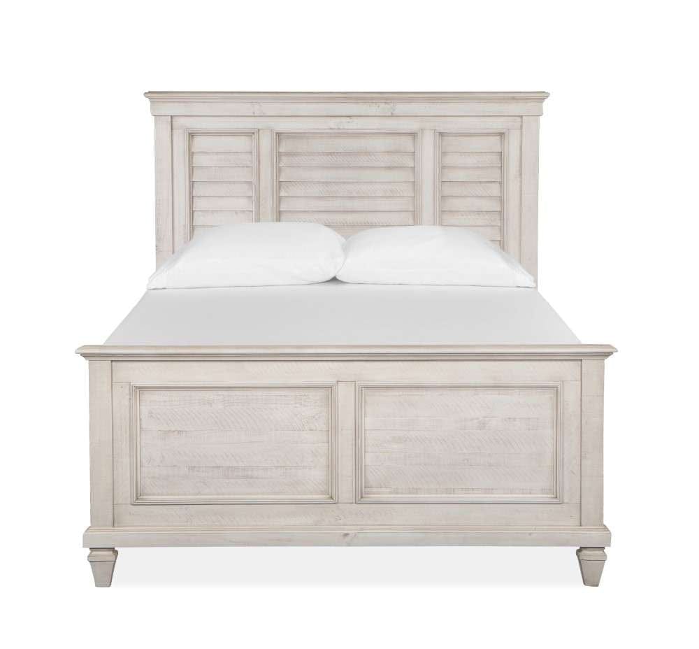 Henry & Mason - Coastal Birch Complete Queen Shutter Bed - AFA00441 view 4