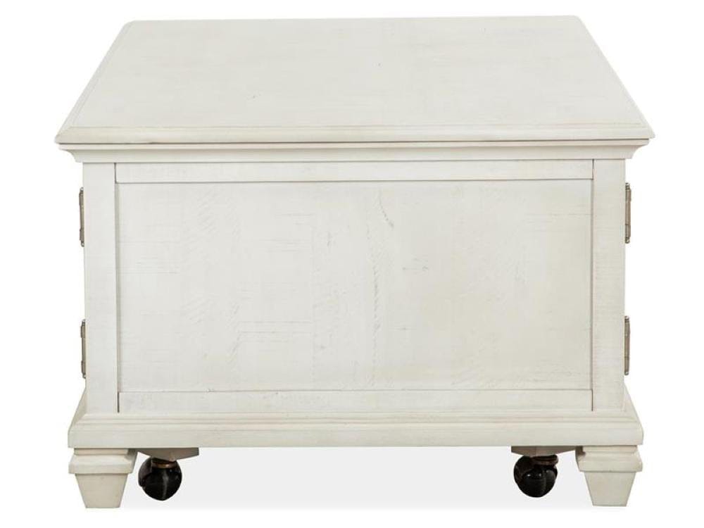 Henry & Mason - Coastal Birch Lift Top Storage Cocktail Table w/Casters - AFA00447 view 4