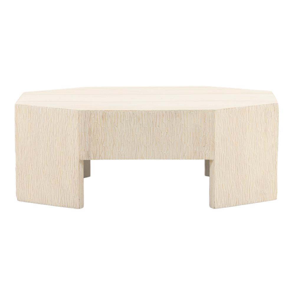 Henry & Mason - Colt Whitewashed Pine Wood Coffee Table - DV7080 veiw 2