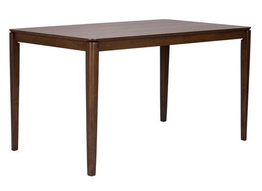 Henry & Mason - Compact Living Rectangular Leg Table in Satin Walnut - AFA01737 view 1