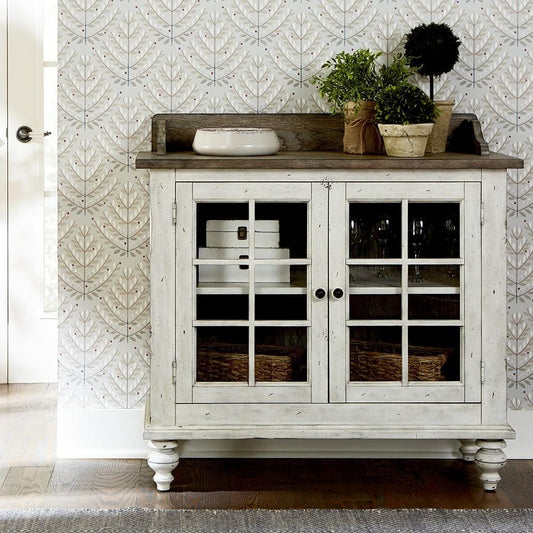 Henry & Mason - Courtney Server in Antique Linen with Weathered Gray - AFA03350 view 1