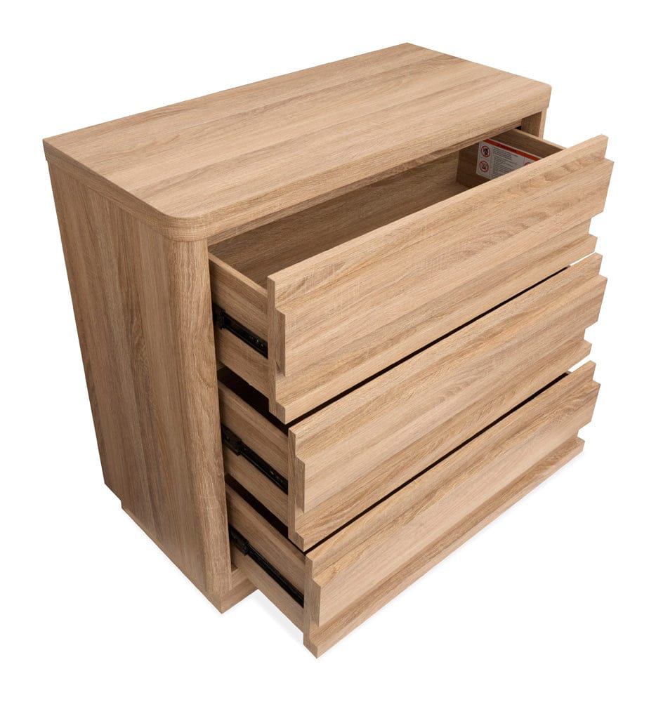 Henry & Mason  -  Crestmoor Heights Provincial Brown Single Drawer Dresser With Portrait Mirror  - AFA00812 view 7