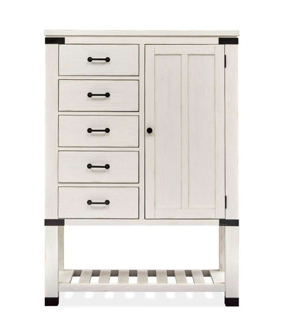Henry & Mason - Cypress Bay Door Chest in Silo White - AFA00320 view 4