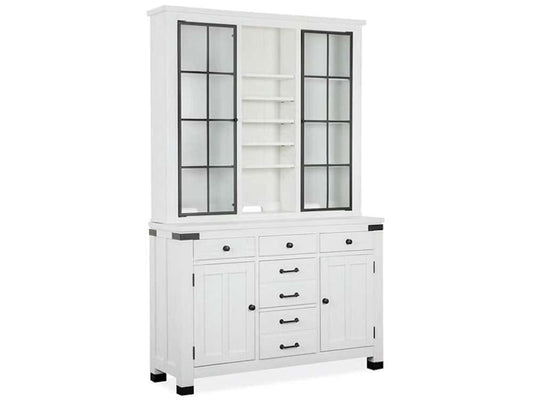 Henry & Mason - Cypress Bay Server with Hutch - AFA00302 view 1