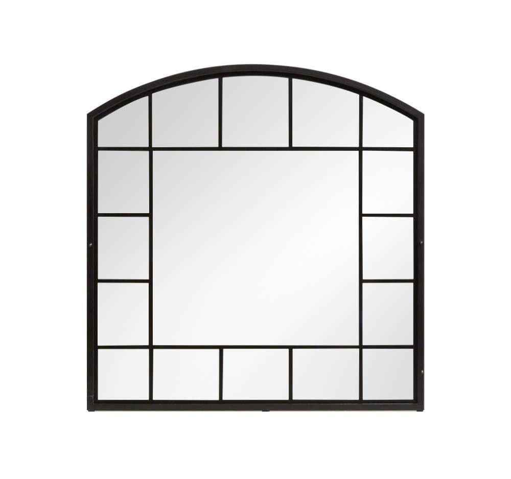 Henry & Mason - Cypress Bay Shaped Mirror in Silo White - AFA00330 view 1