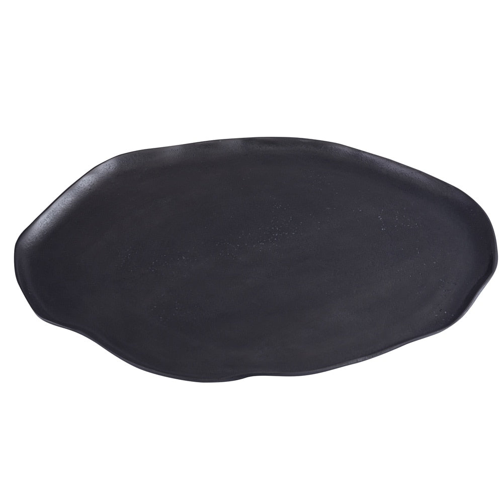 Henry & Mason - Daisy Aluminum Tray in Charcoal Gray - DV7821 veiw 1