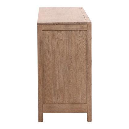 Henry & Mason - Dani Pine Wood 6 Drawer Double Dresser in Light Warm Wash Finish - DV7212 veiw 3