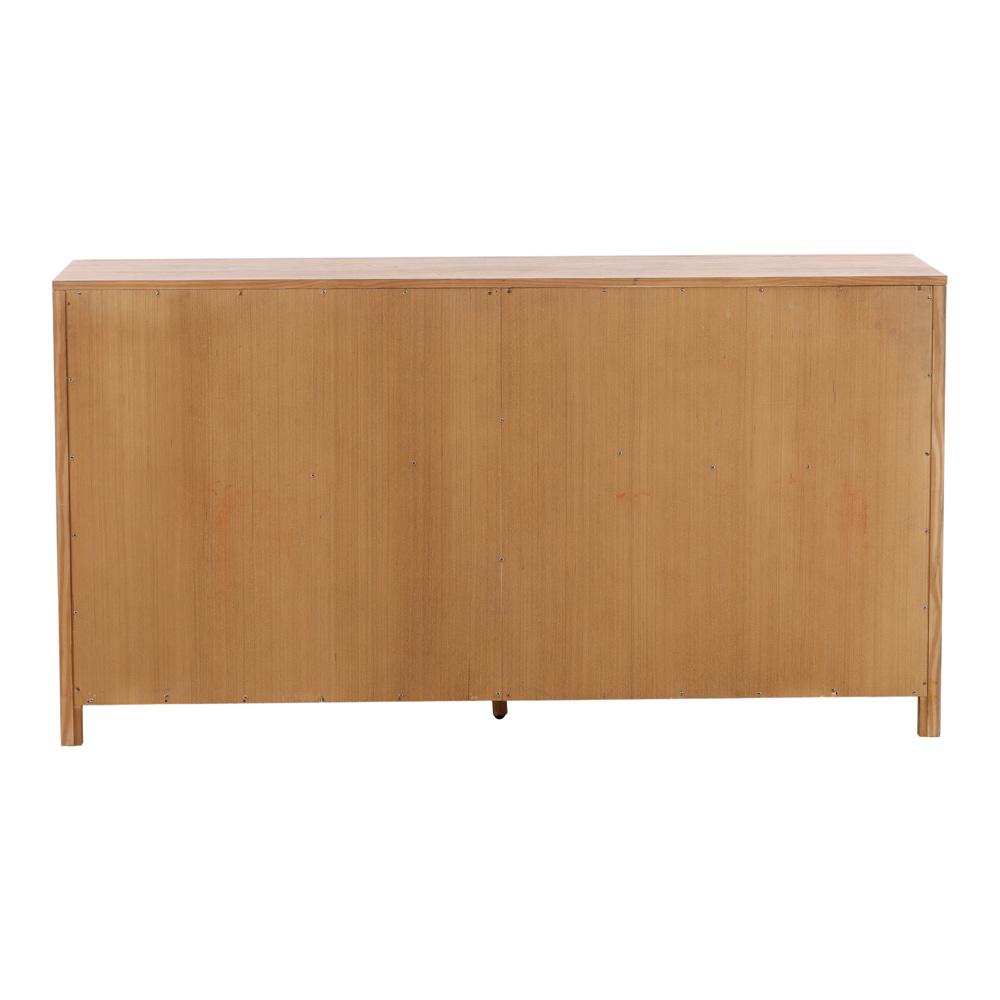 Henry & Mason - Dani Pine Wood 6 Drawer Double Dresser in Light Warm Wash Finish - DV7212 veiw 4