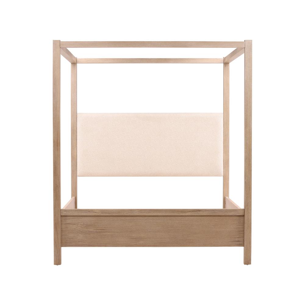 Henry & Mason - Dani Pine Wood King Canopy Bed in Light Warm Wash Finish - DV7229 veiw 2