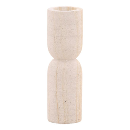 Henry & Mason - Dante Natural Palimanian Stone Candle Holder - DV7252 veiw 1