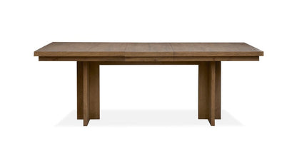 Henry & Mason  -  Darion Harvest Brown Extendable Trestle Dining Table  - AFA01105 view 5