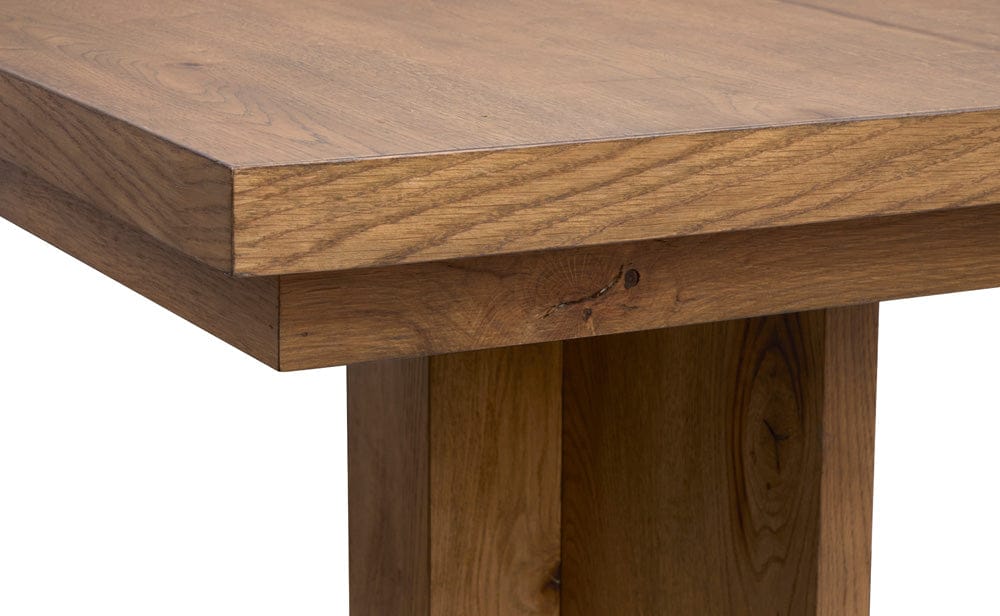 Henry & Mason  -  Darion Harvest Brown Extendable Trestle Dining Table  - AFA01105 view 8