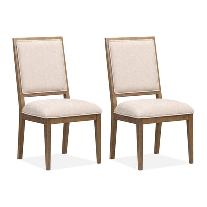 Henry & Mason  -  Darion Harvest Brown Upholstered Side Chair (Set of 2)  - AFA01106 view 1