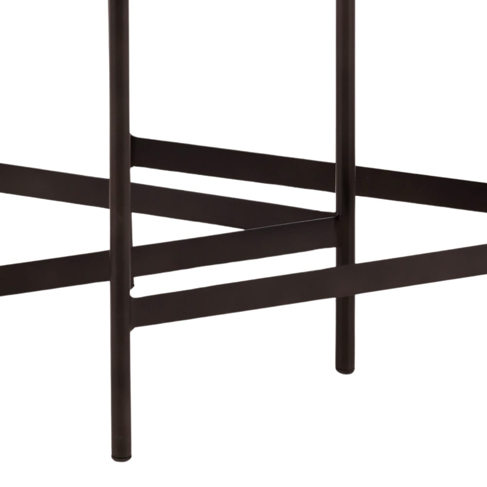 Henry & Mason - Darne Iron Nesting Tables with Natural Tendu Marble Top - DV7485 veiw 4
