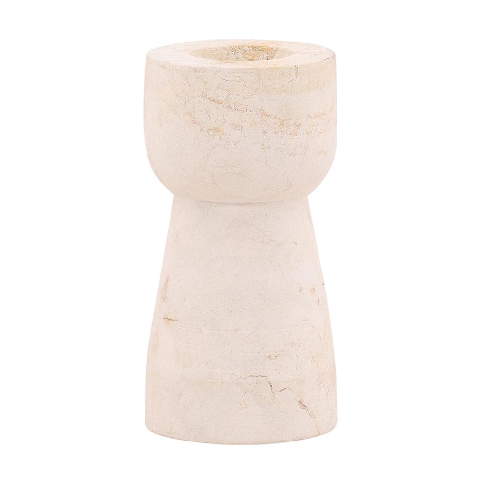 Henry & Mason - Darnle Natural Palimanian Stone Candle Holder - DV7253 veiw 1