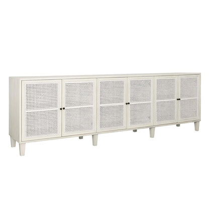 Henry & Mason - Delgado 109in Reclaimed Acacia Wood Sideboard in Whitewashed Finish - DV7199 veiw 1