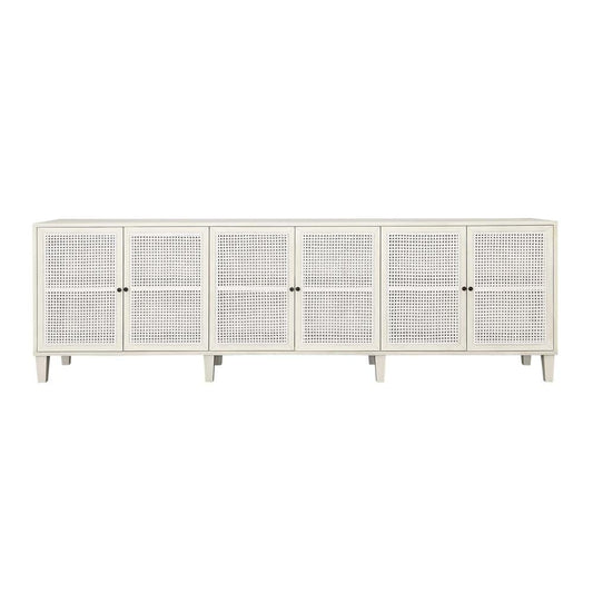 Henry & Mason - Delgado 109in Reclaimed Acacia Wood Sideboard in Whitewashed Finish - DV7199 veiw 2