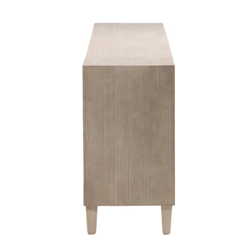 Henry & Mason - Delgado 109in Reclaimed Acacia Wood Sideboard in Whitewashed Finish - DV7199 veiw 3