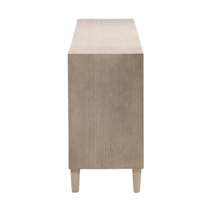 Henry & Mason - Delgado 109in Reclaimed Acacia Wood Sideboard in Whitewashed Finish - DV7199 veiw 3