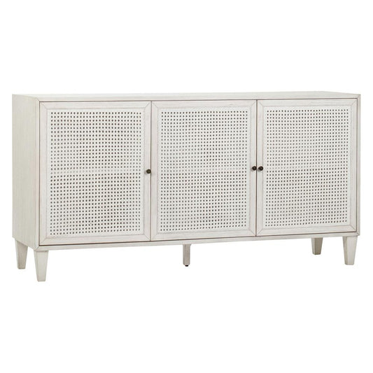 Henry & Mason - Delgado 66in Reclaimed Acacia Wood Sideboard in Whitewashed Finish - DV7198 veiw 1