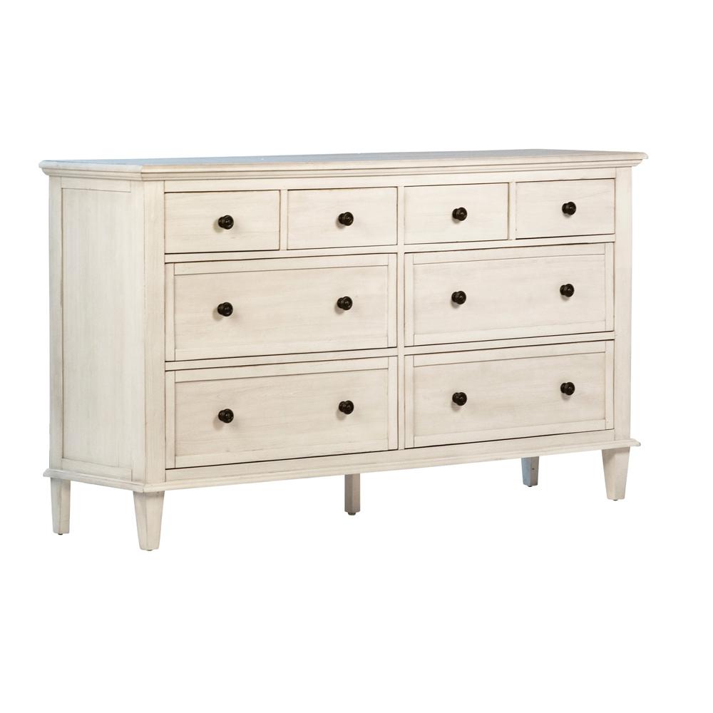 Henry & Mason - Delgado Reclaimed Acacia Wood Dresser in Whitewashed Finish - DV7195 veiw 4