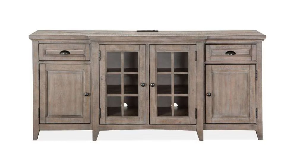 Henry & Mason - Delmere Point 70" Entertainment Console in Dovetail Grey - AFA00681 view 3