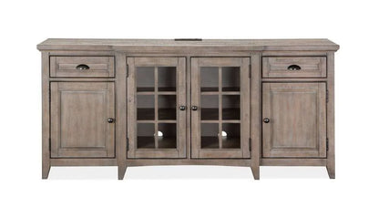 Henry & Mason - Delmere Point 70" Entertainment Console in Dovetail Grey - AFA00681 view 3
