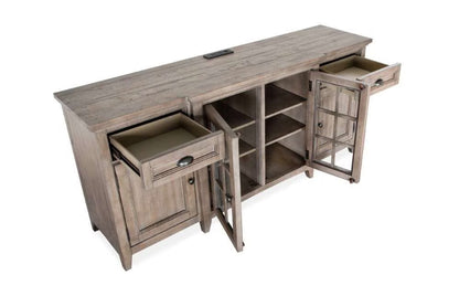 Henry & Mason - Delmere Point 70" Entertainment Console in Dovetail Grey - AFA00681 view 9